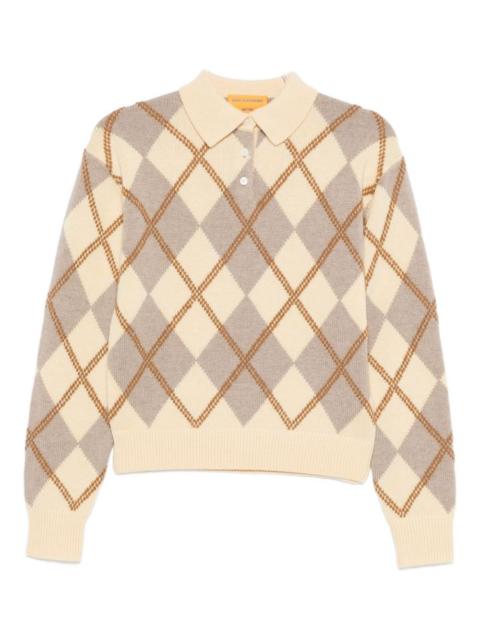 GUEST IN RESIDENCE Guest In Residence Women Jacquard Polo Shirt