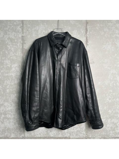BALENCIAGA Balenciaga Black Leather Jacket