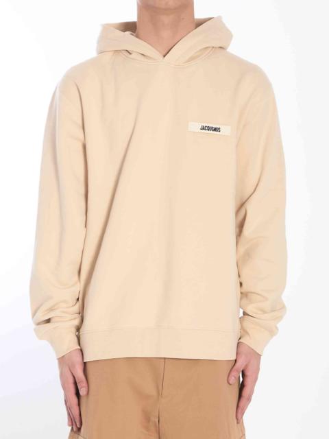 Jacquemus Men Gros-Grain Hoodie