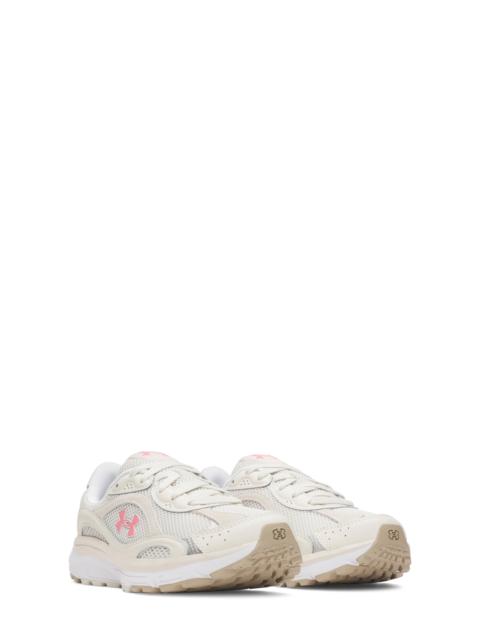 Under Armour Under Armour UA Tech Runner Sneaker in Summit White /Pink at Nordstrom