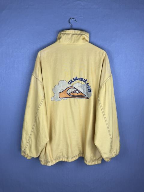 Other Designers Vintage 90s QUIKSILVER Big Logo Zipper Jacket
