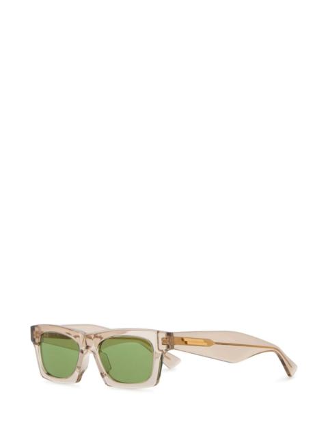 Bottega Veneta Bottega Veneta Women White Acetate Classic Sunglasses