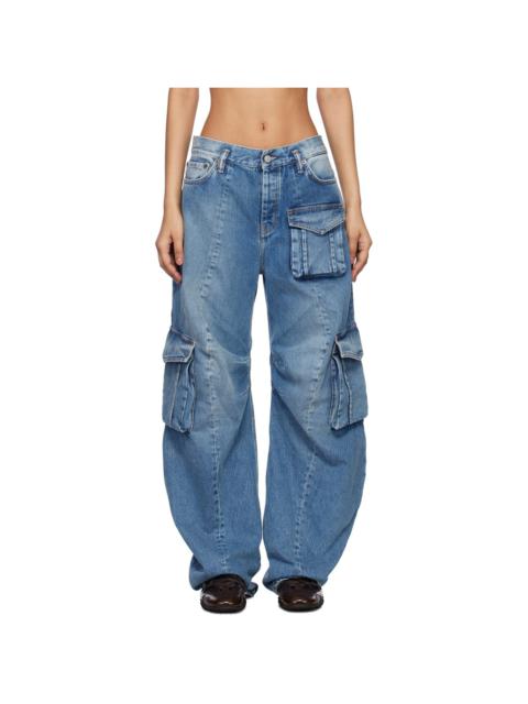 Blue Cargo Jeans