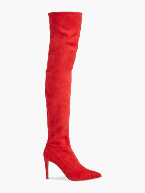 Other Designers Stretch-suede over-the-knee boots