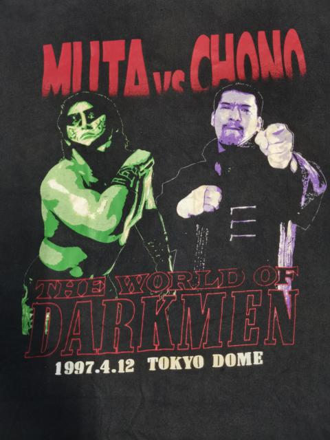 Other Designers Vintage - Vintage Muta vs Chono Japan Wrestling Tee WWE WCW Rock