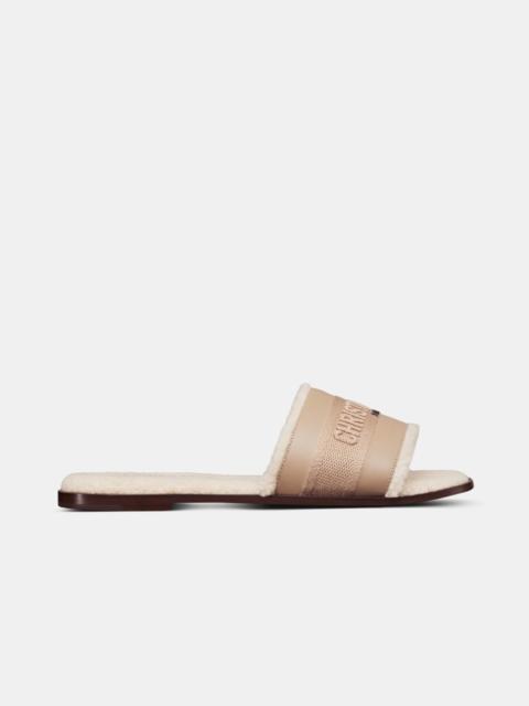 Dior Dior Dway Wool Slide Sandals