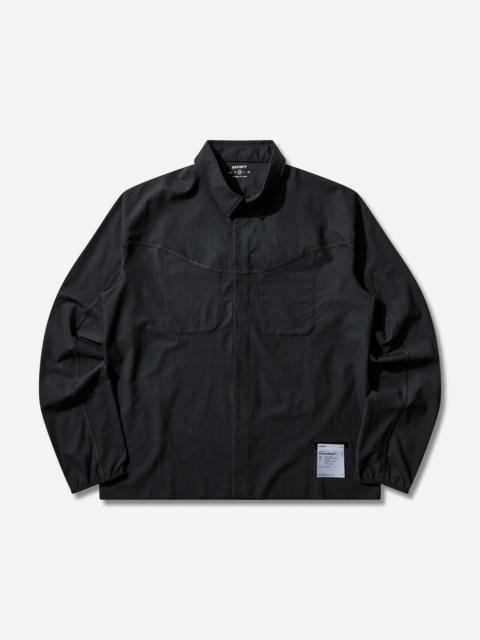 SATISFY Men's PeaceShell River Shirt Black