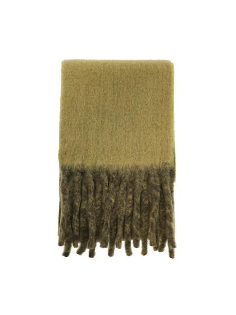 Burberry Reversible Alpaca Blend Scarf