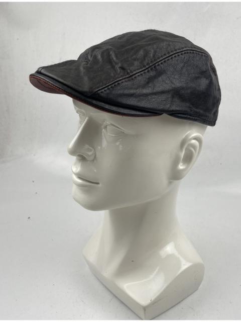 Other Designers Japanese Brand - marone leather hat made in italy tc47
