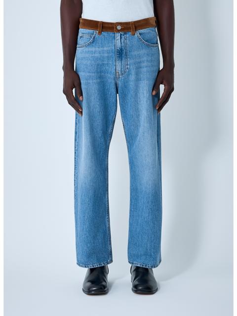 Marni Marni Men Jeans With Velvet Belt