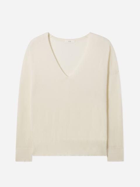 GUCCI V-Neck Sweater in Fine Cashmere