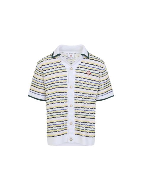 CASABLANCA Casablanca Tuck Stitch Shirt Men