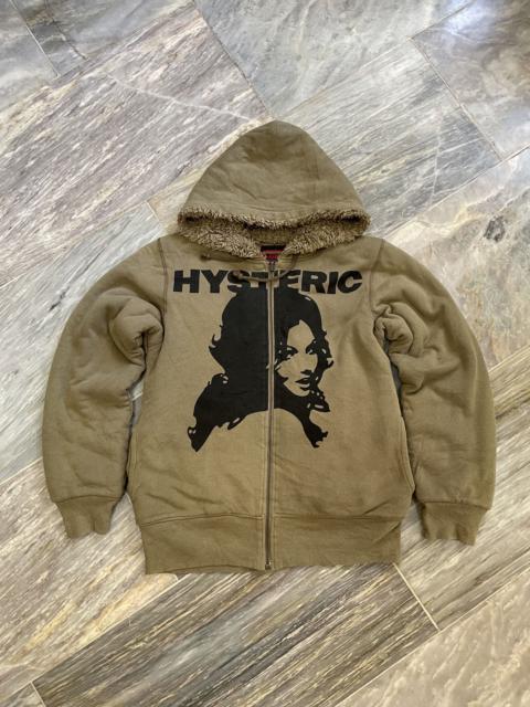 Hysteric Glamour Reversible Fleece ZipUp Hoodie