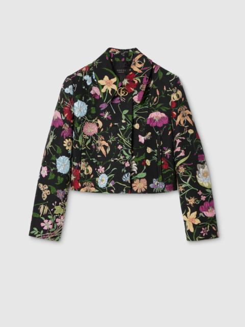 GUCCI Gucci Flora silk brocade jacket
