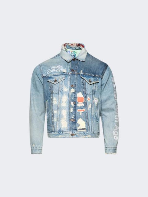 *Better With Age Repair Denim Jacket
