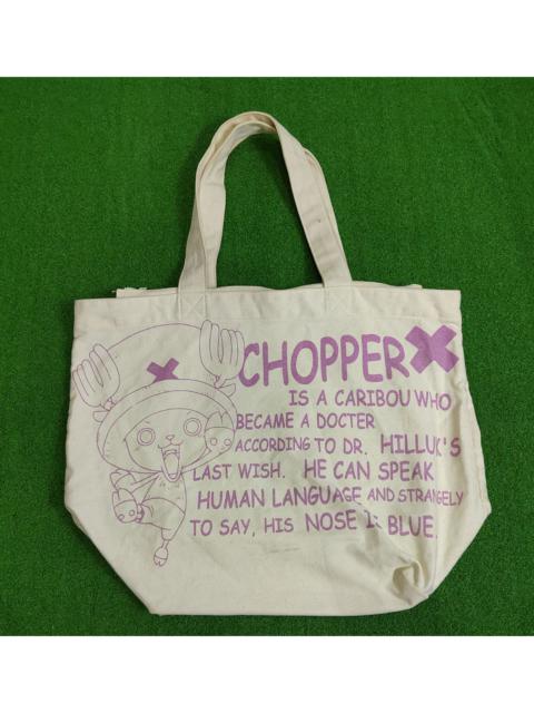 Other Designers One Piece - One Piece X Tony Chopper Tote Bag White