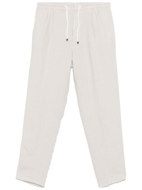 Brunello Cucinelli Garment-Dyed Leisure Fit Pants