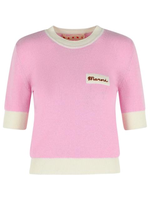 Marni Marni Pink Wool Blend Sweater Women