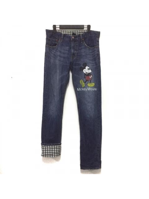 Other Designers Mickey Mouse - Rare jeans mickey mouse print vintage style