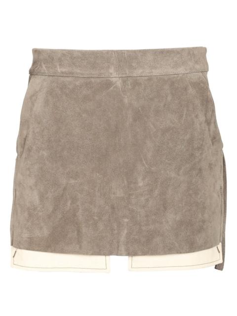 Rick Owens Rick Owens Women "Fog Cut" Miniskirt