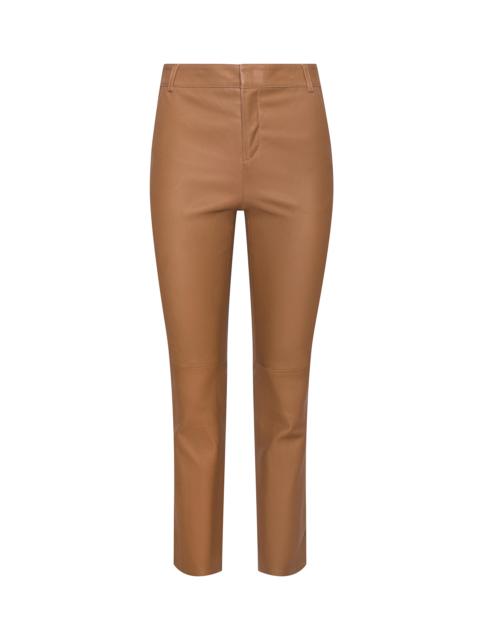 L'AGENCE Ketra Leather Bootcut Trouser