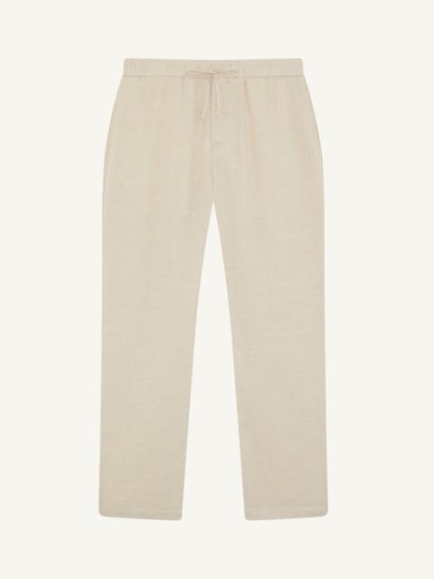 FRESCOBOL CARIOCA OSCAR LINEN TROUSERS