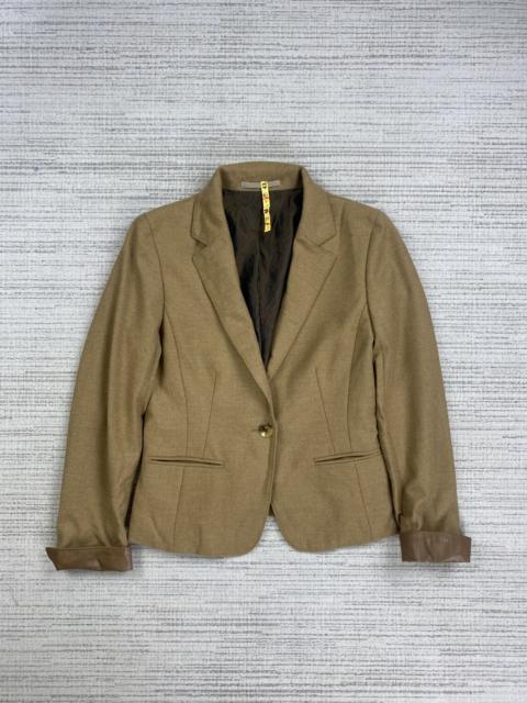 Other Designers Designer × Loro Piana × Vintage - Vintage Kiyoko Takase X Loro Piana Single Button Wool Blazer