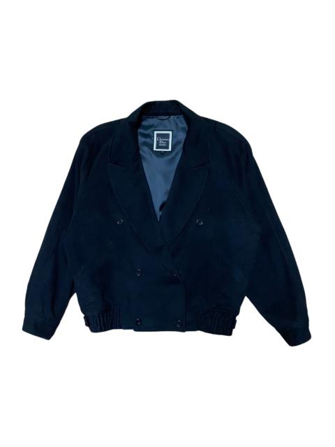 Other Designers Designer - Vintage Christian Dior Monsieur Wool Jacket Bomber Design