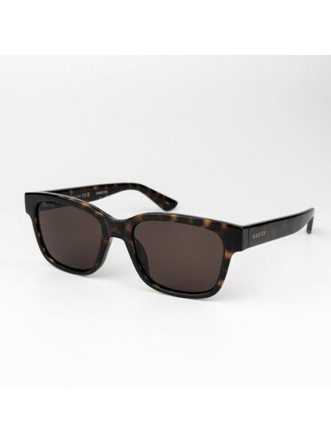 GUCCI NEW Gucci GG1716S 002 Havana Brown Square Unisex Sunglasses