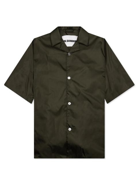 Jil Sander OUTER SHIRT - DARK GREEN