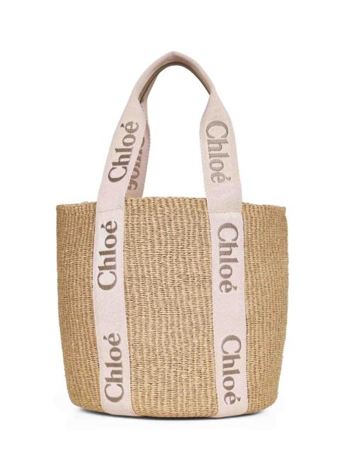 Chloé Blushy beige Woody large basket bag