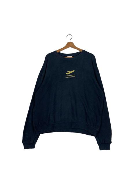 Other Designers MOTHER GROUND DEPARTED AEROPLANE SWEATSHIRT #0189-C9