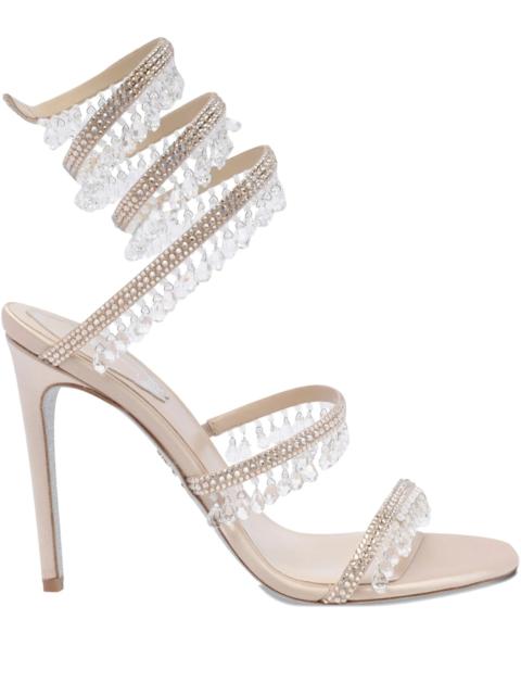 RENE CAOVILLA 105mm crystal-embellished sandals