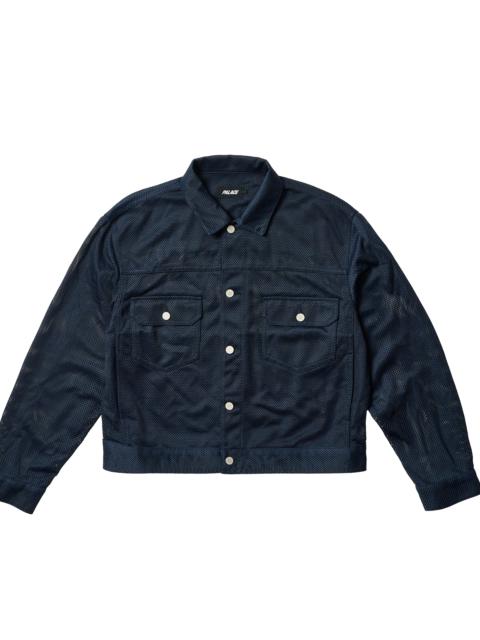 MESH TRUCKER JACKET NAVY