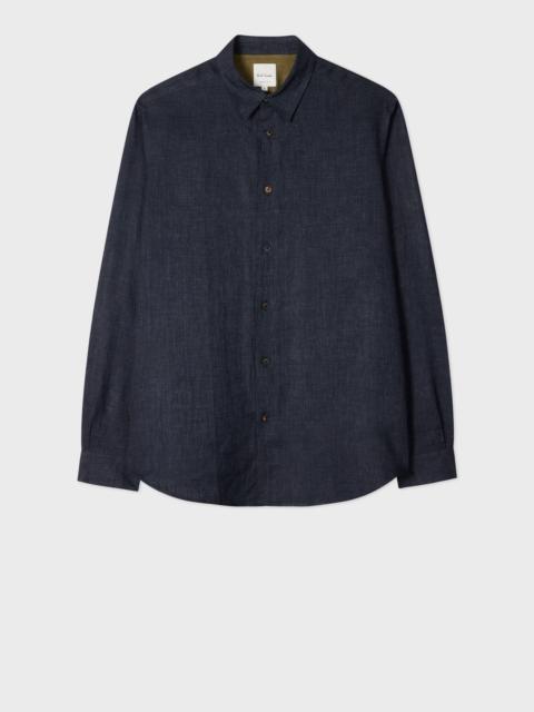 Paul Smith Navy Linen Shirt