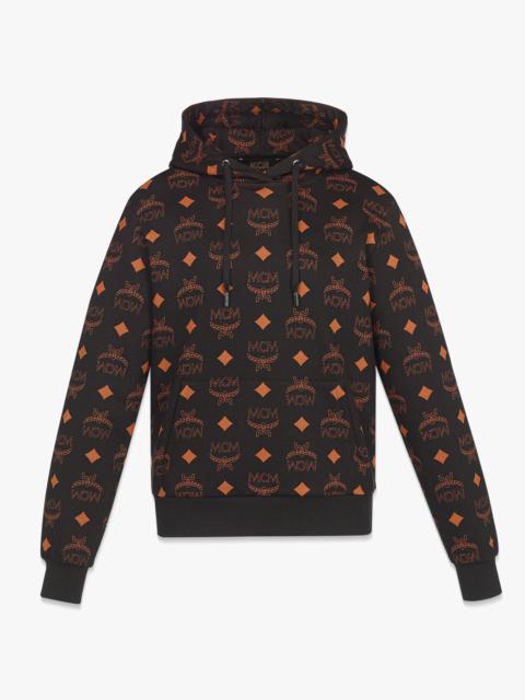 MCM Maxi Monogram Print Hoodie in Organic Cotton