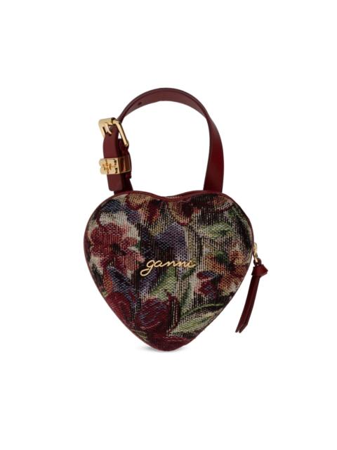 GANNI nano Tapestry tote bag