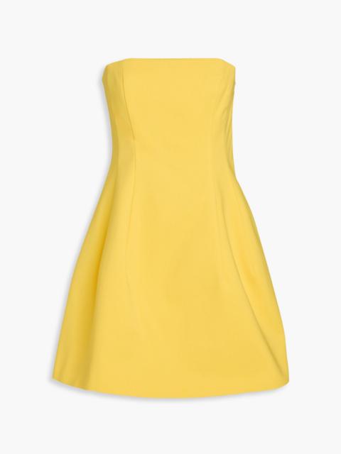 SIMKHAI Arta strapless cotton-blend mini dress