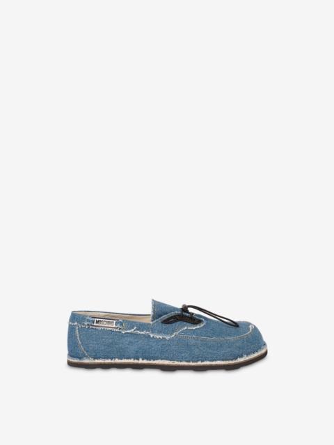 Moschino DENIM LOAFERS