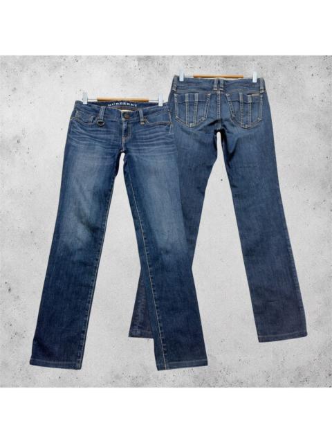 Burberry Burberry Women’s Vintage Slim Straight D-Ring Denim Jeans