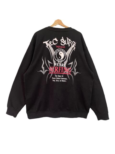 Other Designers Billabong - Vintage TnC Hawaii Surf Design Big Logo Crewneck Sweatshirt