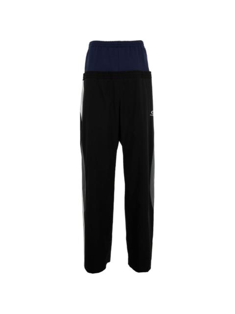 panelled track pants