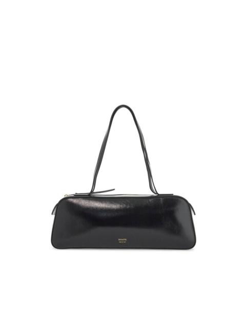 KHAITE Khaite Simona Glossy Leather Shoulder Bag