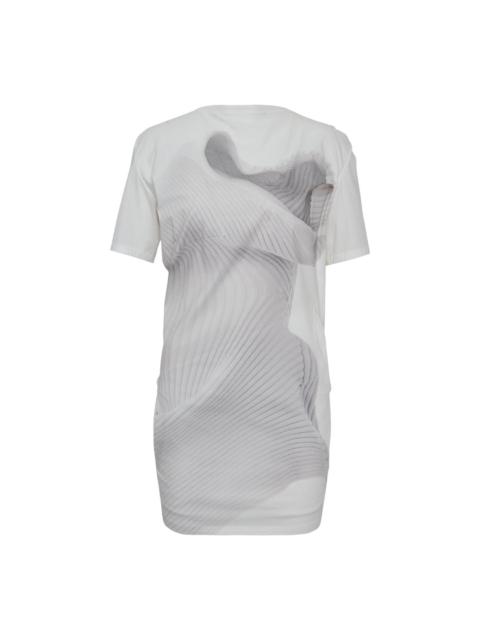 ISSEY MIYAKE Knit As Represented Woven Top