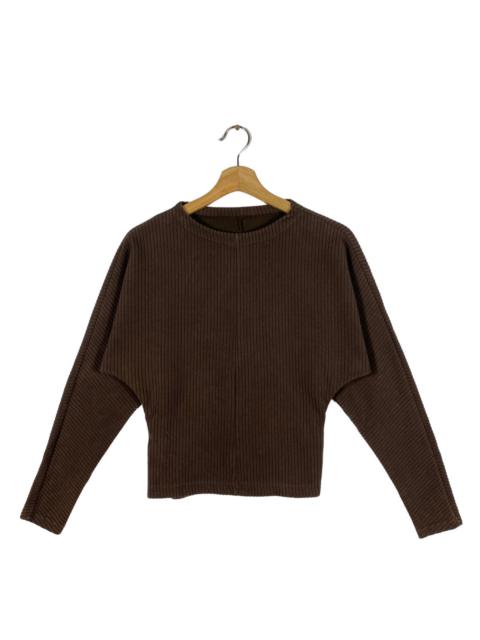ISSEY MIYAKE Vintage Hai Sporting Gear Long Sleeve M Size Brown Colour