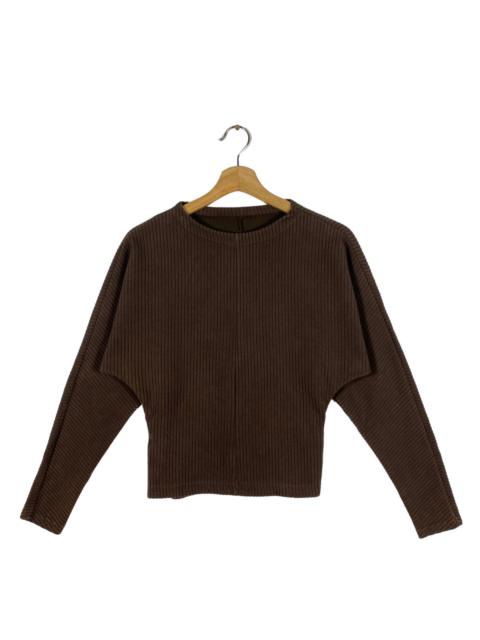 ISSEY MIYAKE Vintage Hai Sporting Gear Long Sleeve M Size Brown Colour