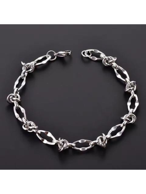 Other Designers Jewelry - Hip-Hop Vintage Style Geometric Stainless Steel Bracelet