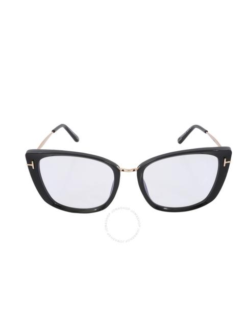 TOM FORD Tom Ford Blue Light Block Cat Eye Ladies Eyeglasses FT5816-B 001 53