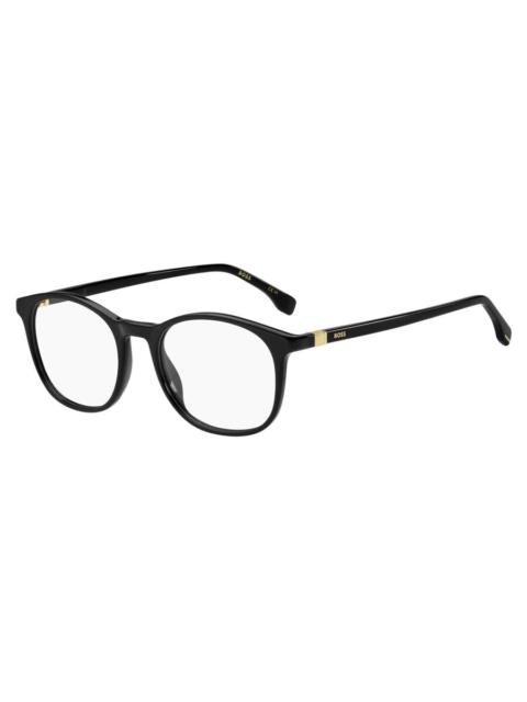 Other Designers Hugo Boss Demo Teacup Men's Eyeglasses BOSS 1437 0807 53