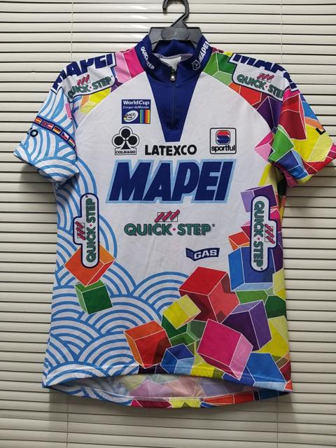 Other Designers VINTAGE 90'S MAPEI LATEXCO SPORTFUL WORLDCUP UCI 1998 JERSEY